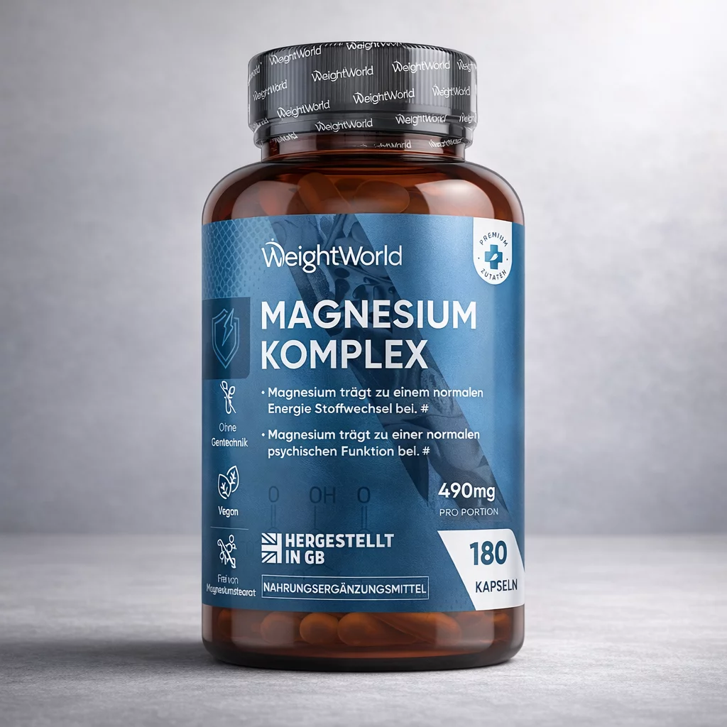 SlimCenter Magnesium Komplex – Kapseln (Produktbild)