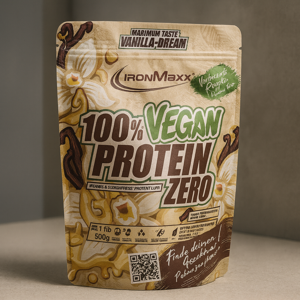 IronMaxx Vegan Protein Zero Vanilla Dream – Produktbild