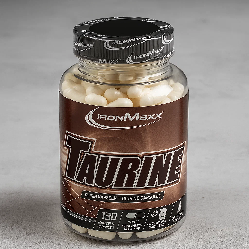 IronMaxx Taurin – 130 Kapseln (Produktbild)