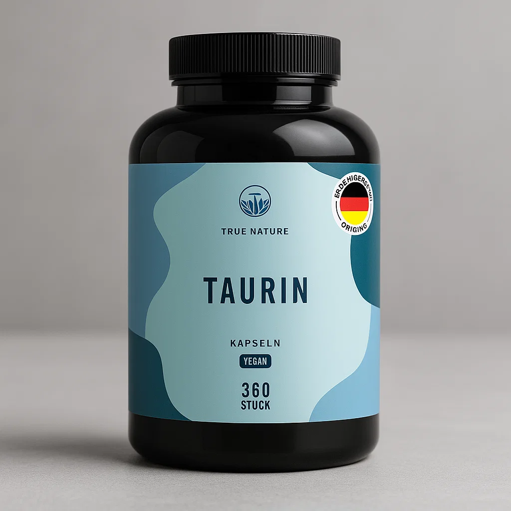 True Nature Taurin 1000 mg – Kapseln (Produktbild)
