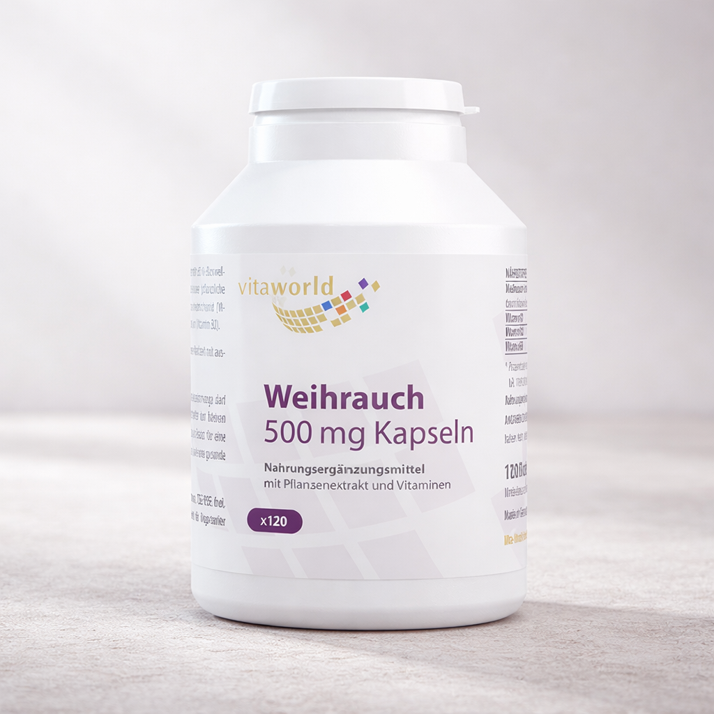 Avitale – Weihrauch 500 mg Kapseln – Produktbild