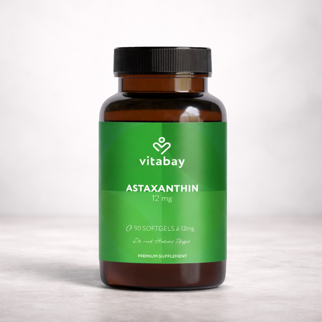 Vitabay Astaxanthin 12 mg – Produktbild