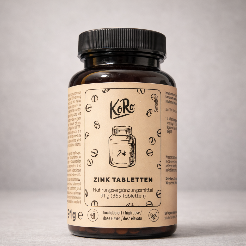 KoRo Zink Tabletten – Tabletten (Produktbild)