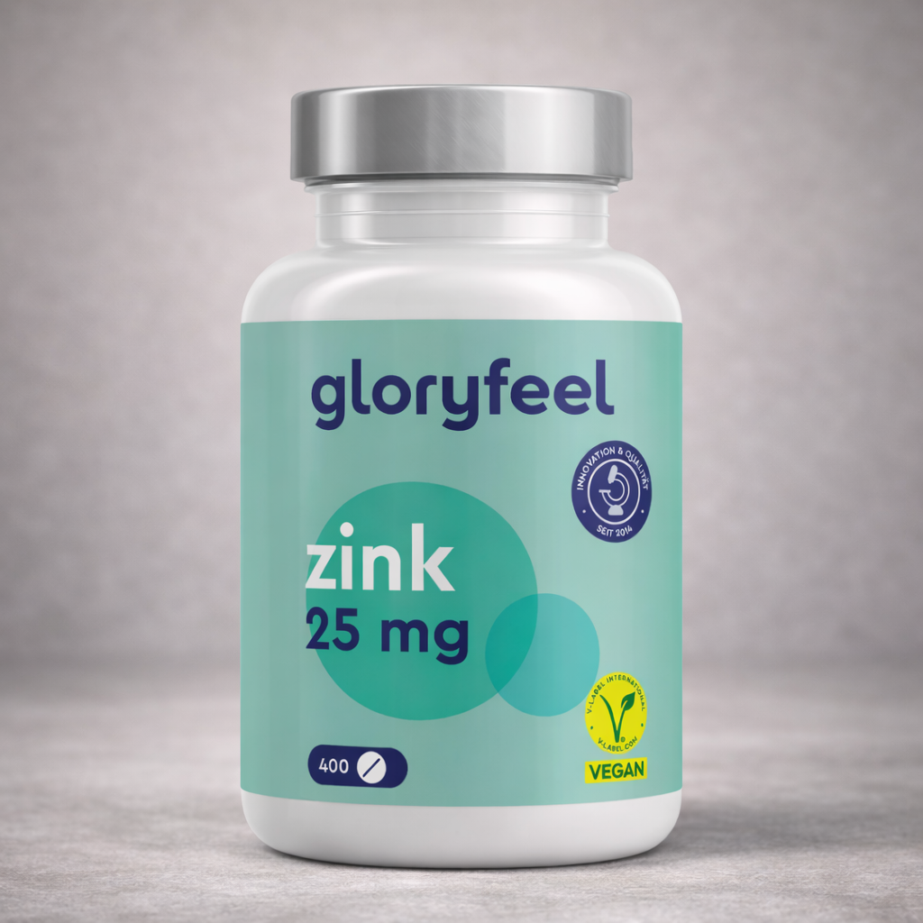 GloryFeel Zink Tabletten – Tabletten (Produktbild)