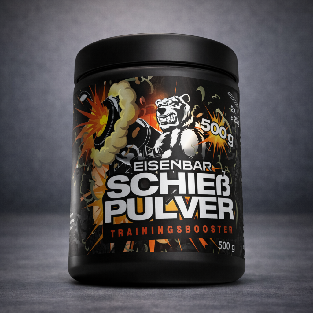 Eisenbär Schießpulver Pre-Workout Booster – Produktbild