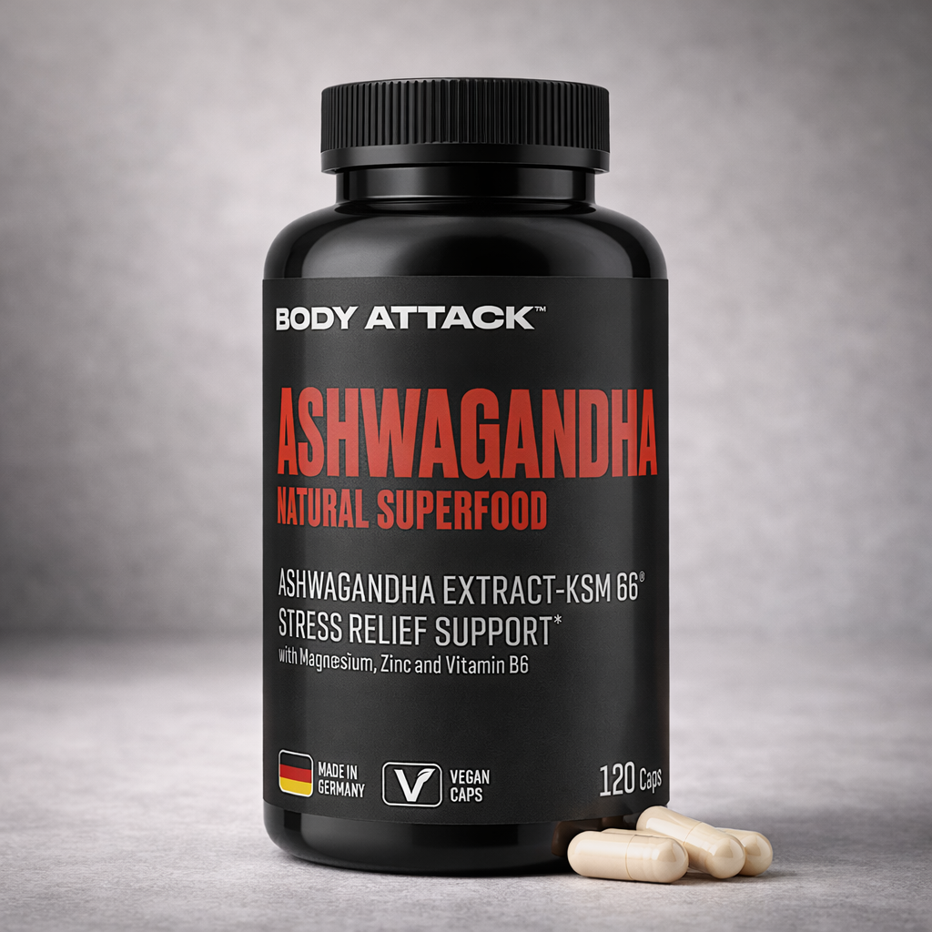 Body Attack Ashwagandha – Produktbild