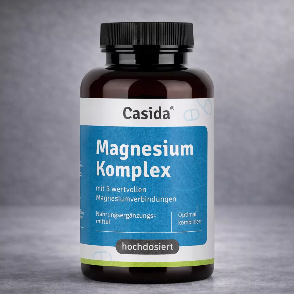 Casida Magnesium Komplex – Kapseln (Produktbild)