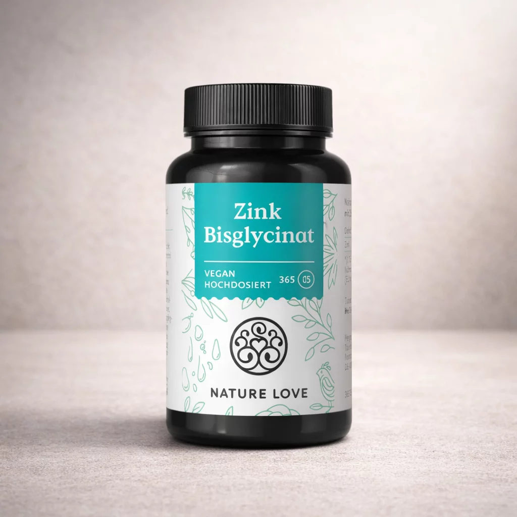 Nature Love Zink Bisglycinat – Produktbild (Symbolbild)