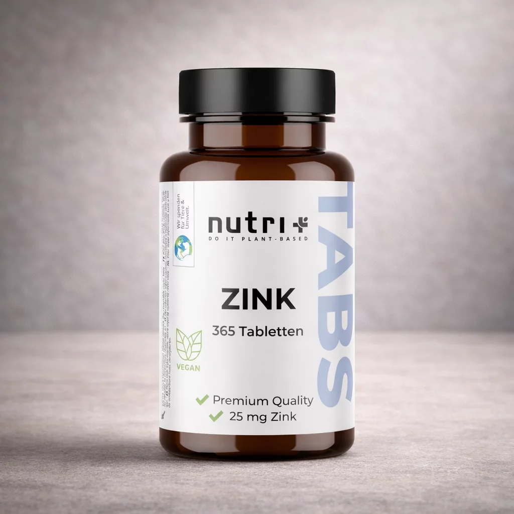 nutri+ Zink Tabletten 25 mg – Produktbild