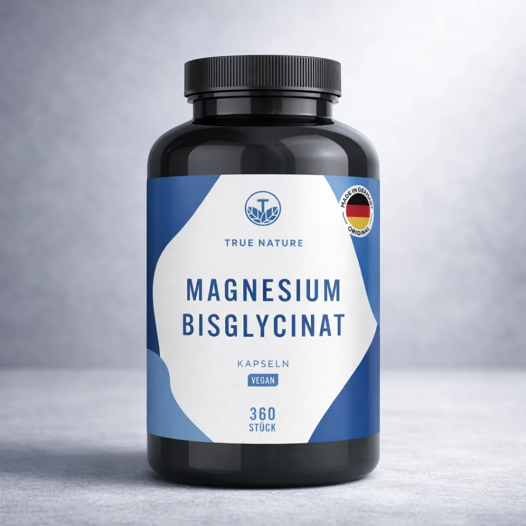 True Nature Magnesium Bisglycinat – Kapseln (Produktbild)