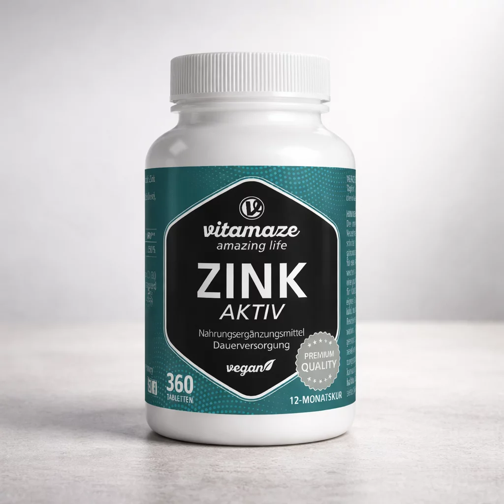 Vitamaze Zink Aktiv – Produktbild (Symbolbild)