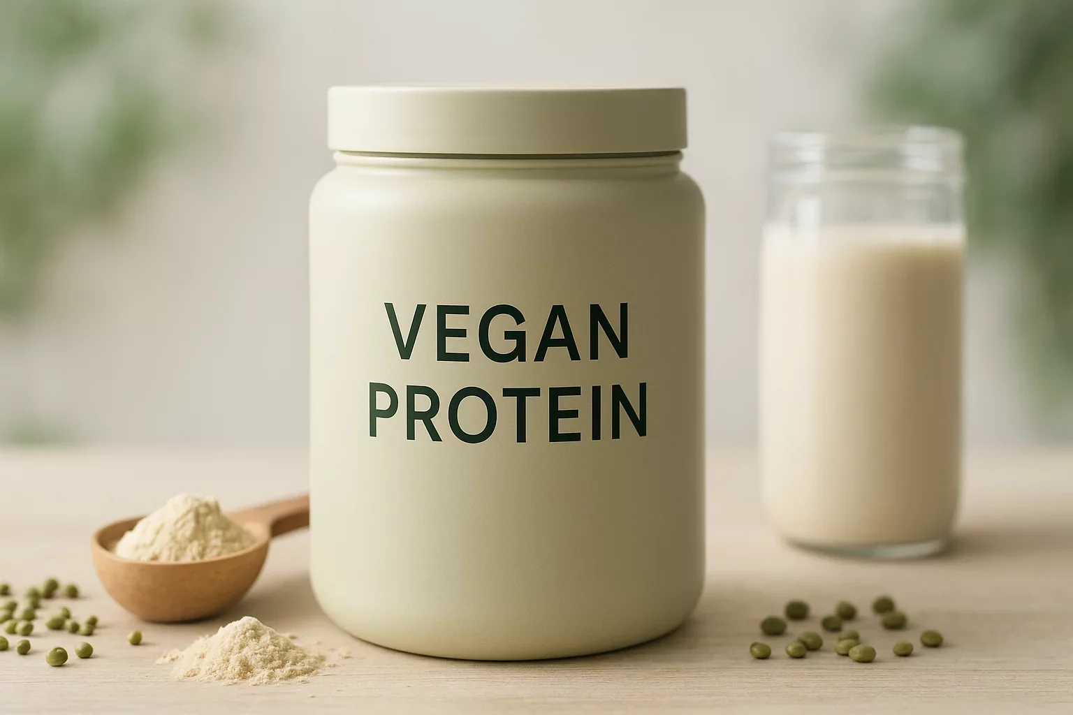 Die 10 besten veganen Proteinpulver für Muskelaufbau 2025